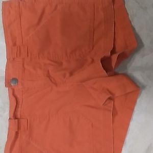 Shorts size 8 orange old navy